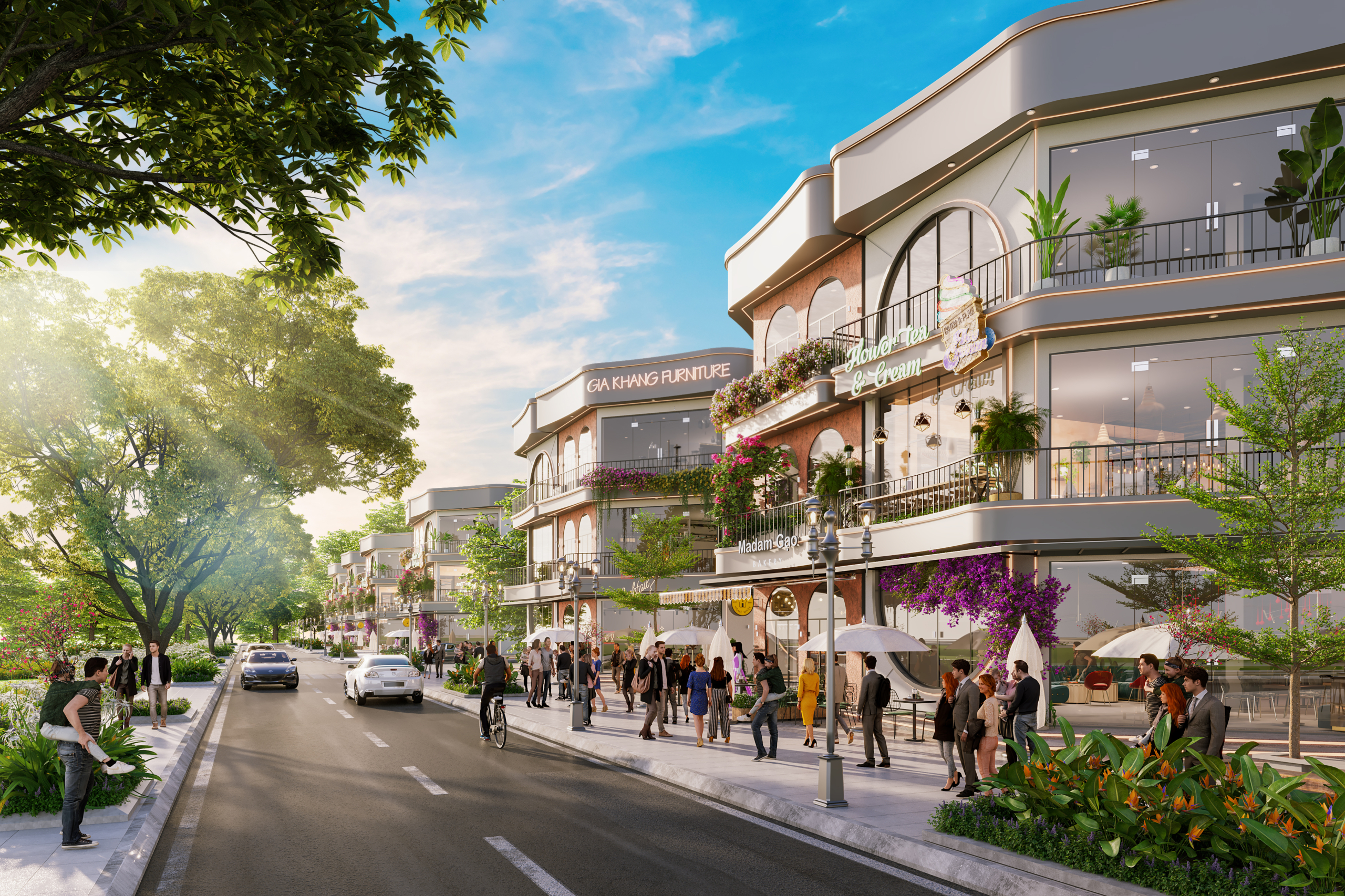 tuyến biệt thự